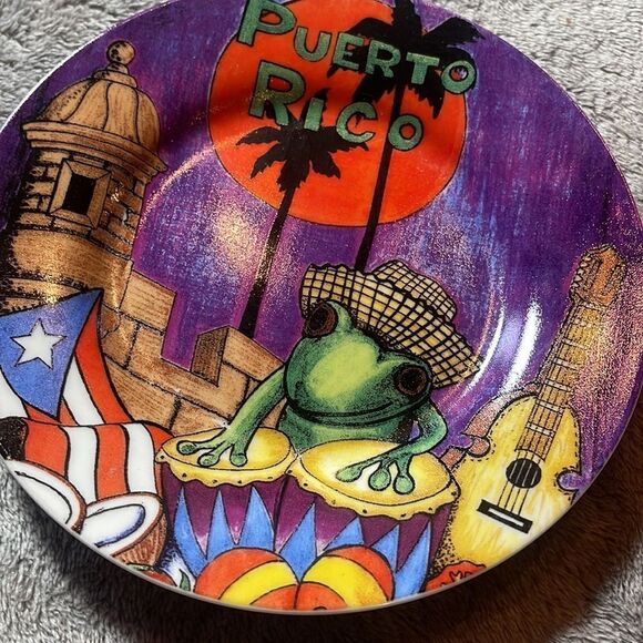Decorative Puerto Rico plate - Picture 2 of 5
